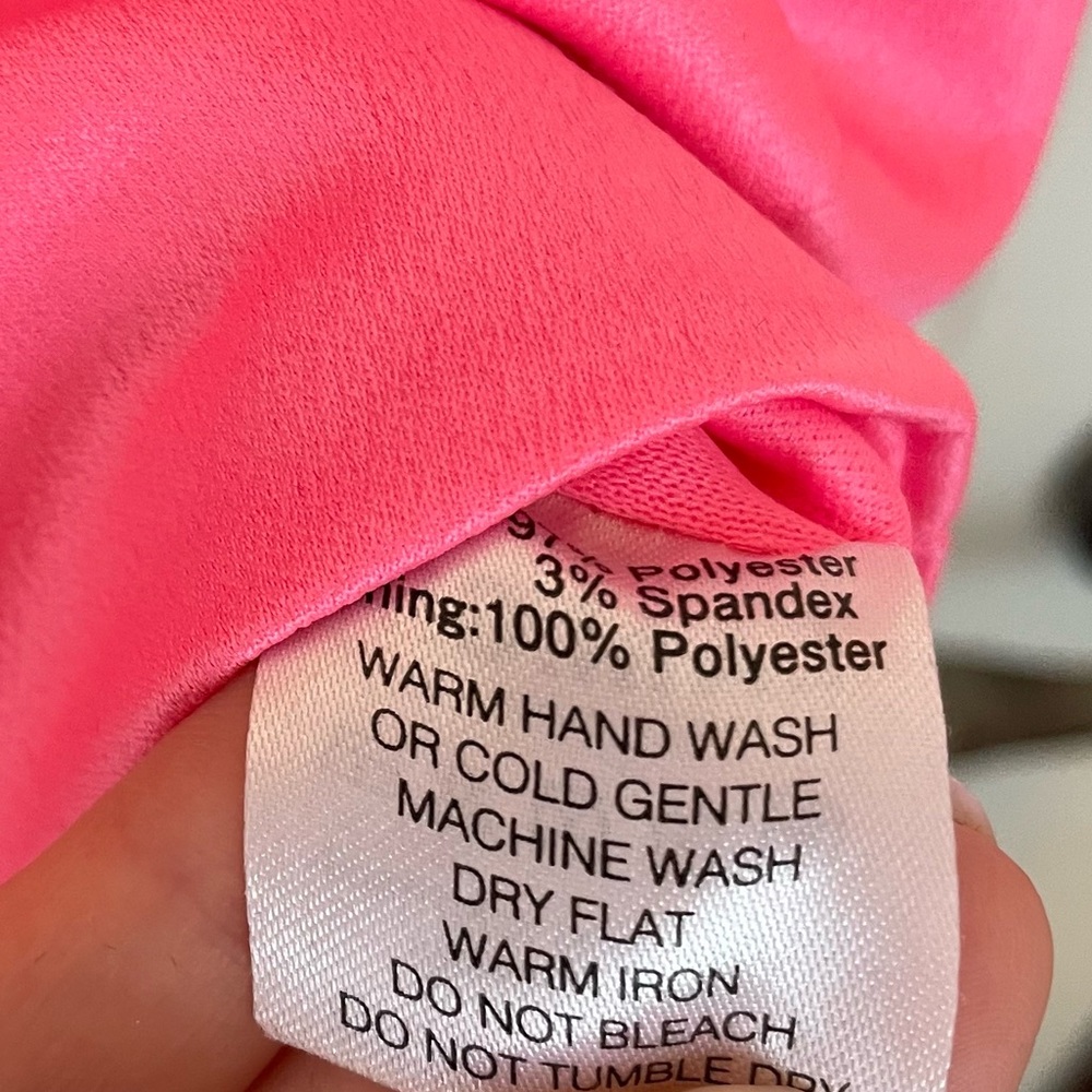 I AM GIA Naomi Bustier Top in Hot Pink Size Medium - Picture 8 of 9